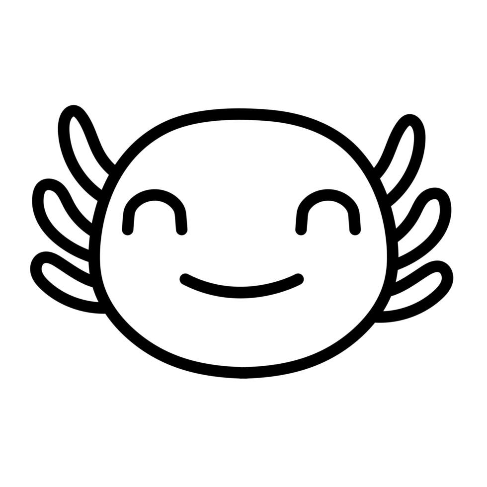 cute spider spring insect line style vector