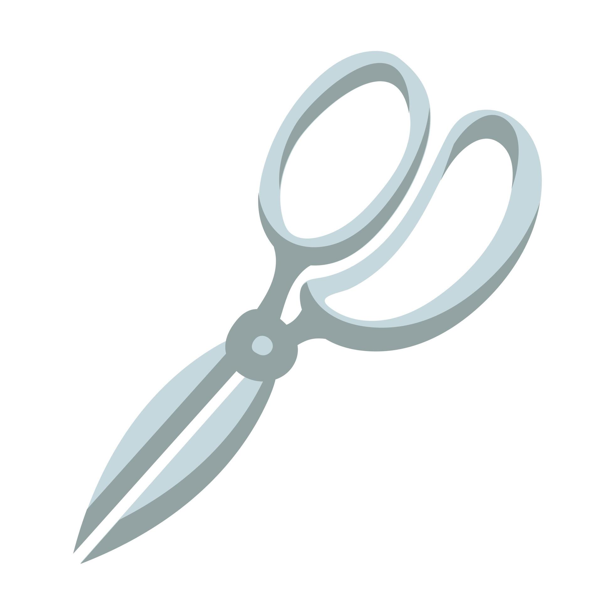 kitchen scissors utensil hand draw style 2589805 Vector Art at Vecteezy