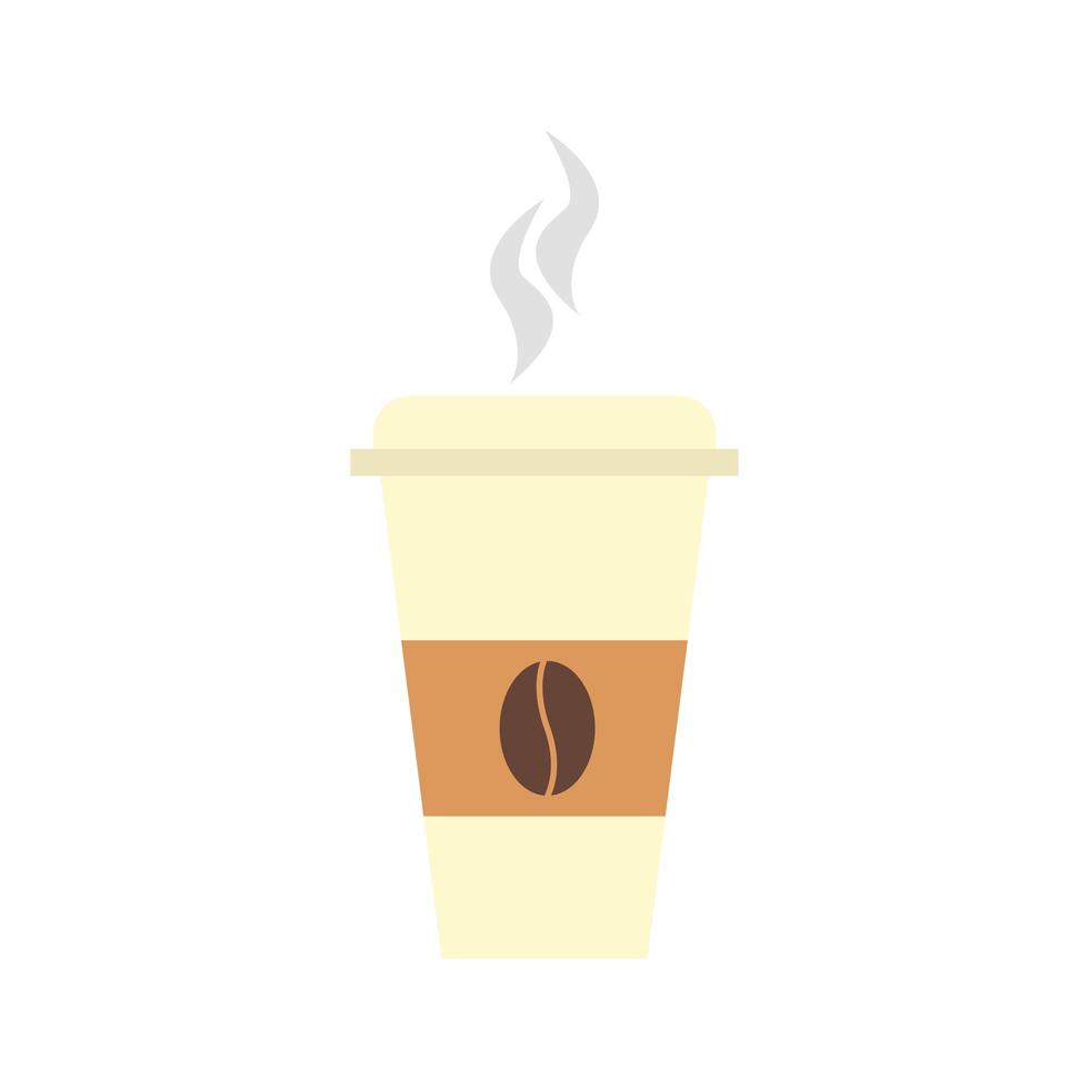 takeaway coffee cup vector