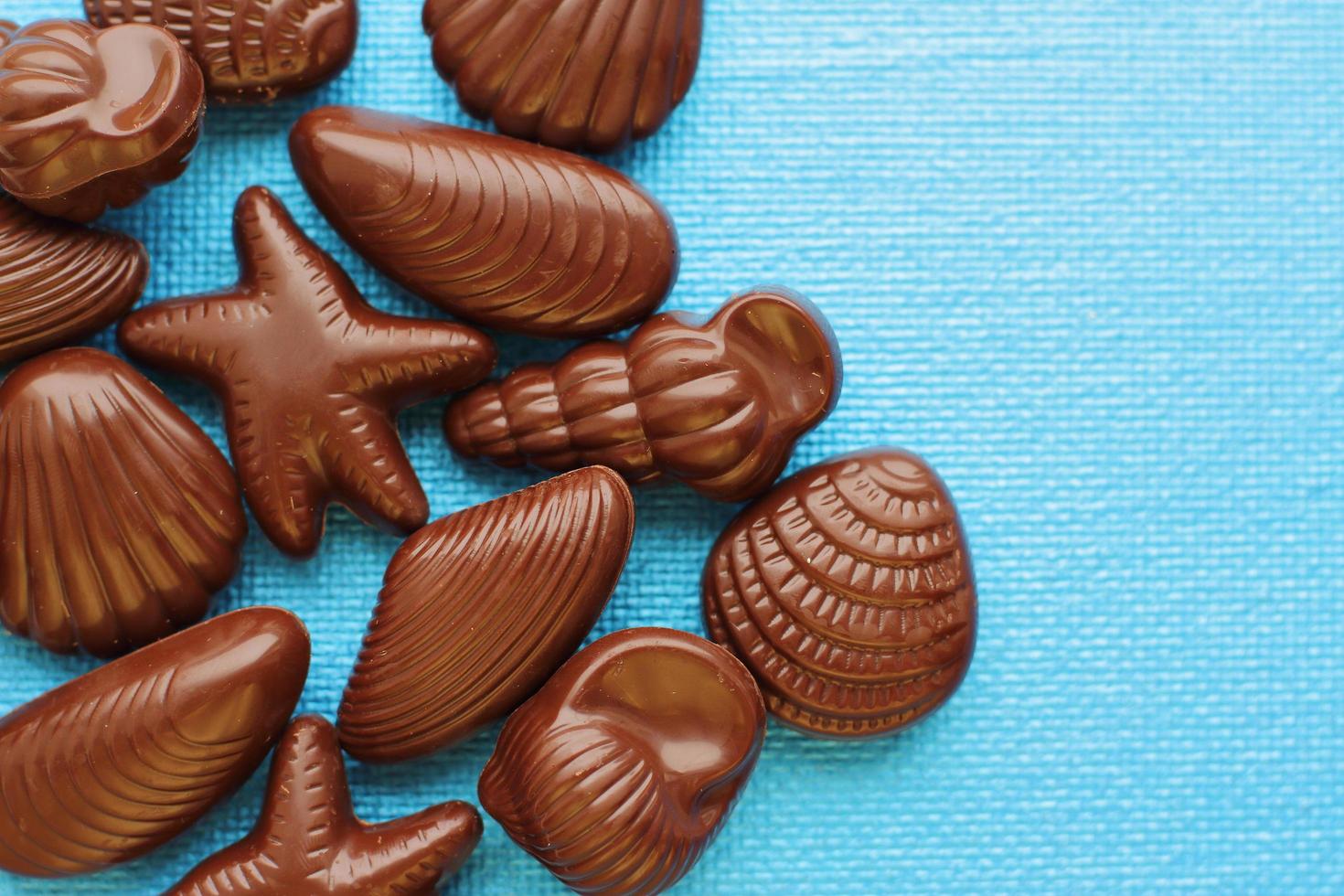 Belgian traditional chocolate candy photo