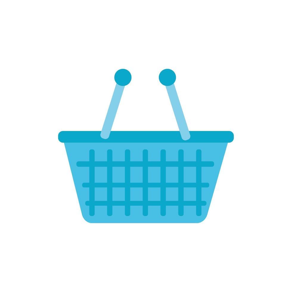 shopping basket commercial isolated icon 2591021 Vector Art at Vecteezy