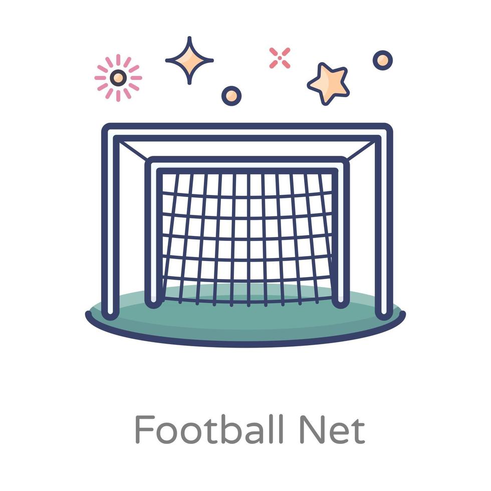 Football Net arena vector