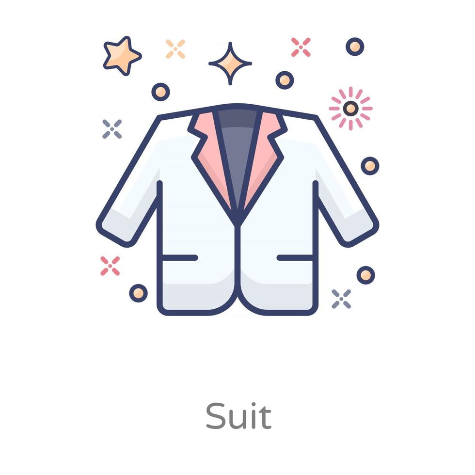 Trendy Design Suit vector