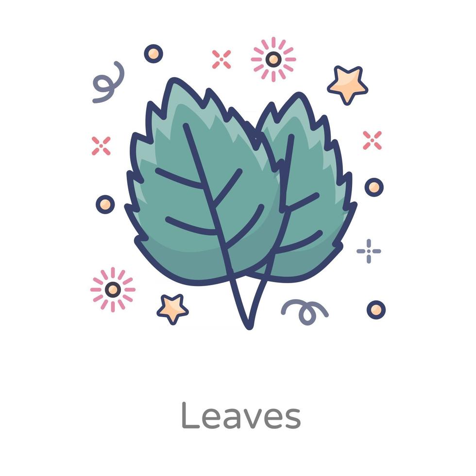 Design Plant Leaf vector