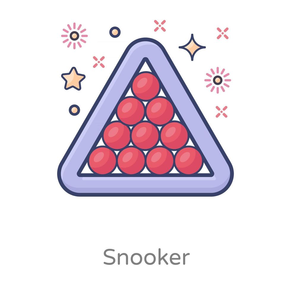 Snooker Modern Design vector