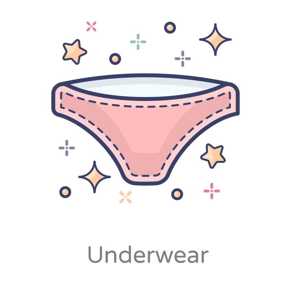 Underwear Undergarment Design vector