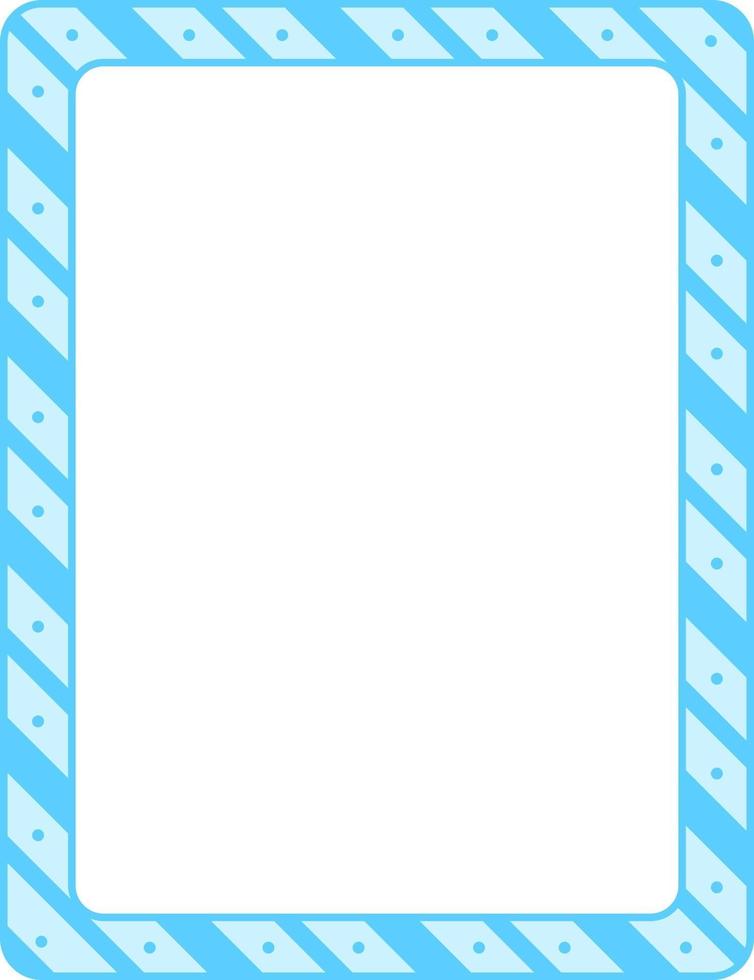 Empty diagonal stripes frame banner template vector