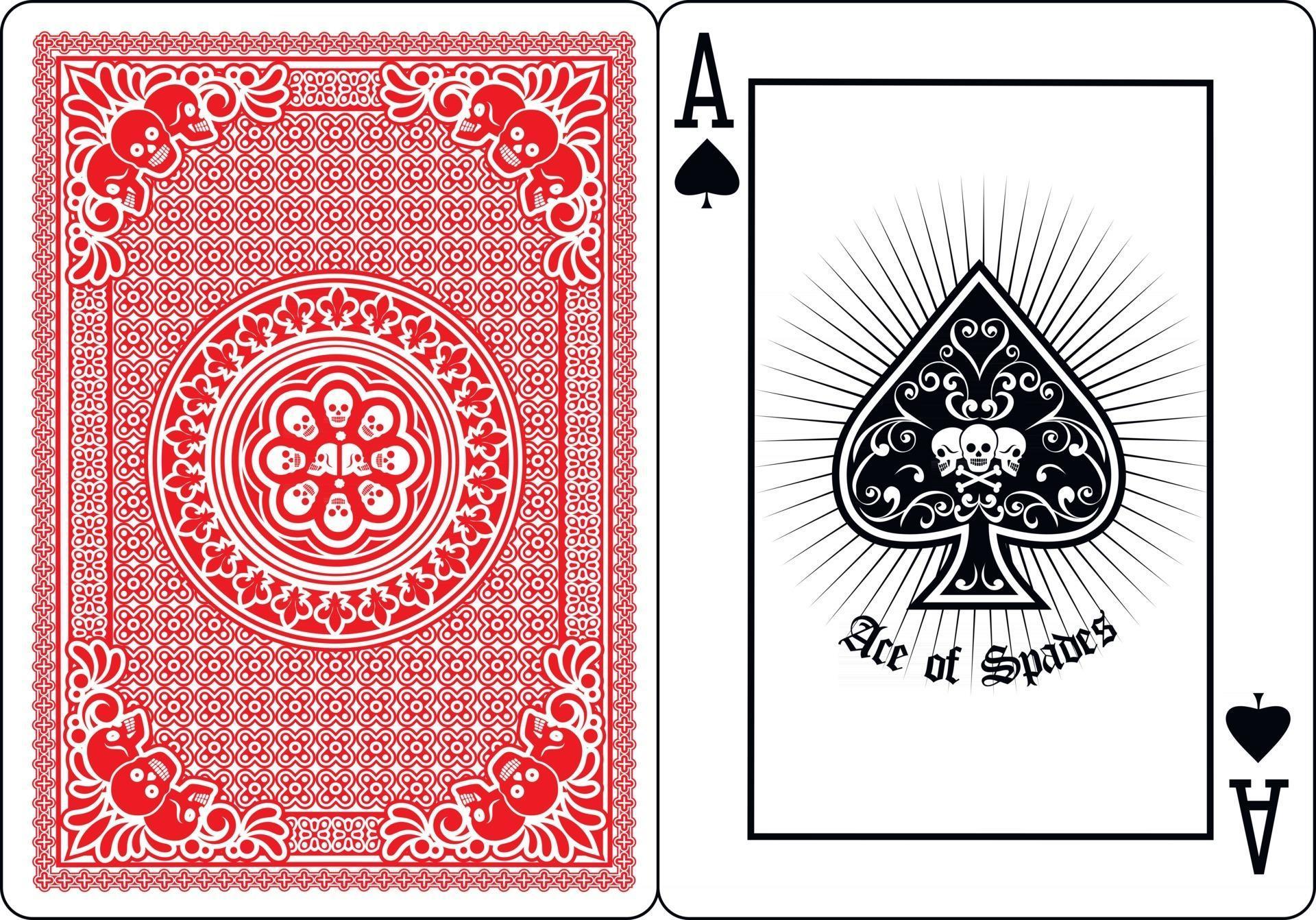 Ace Of Spades Card SVG