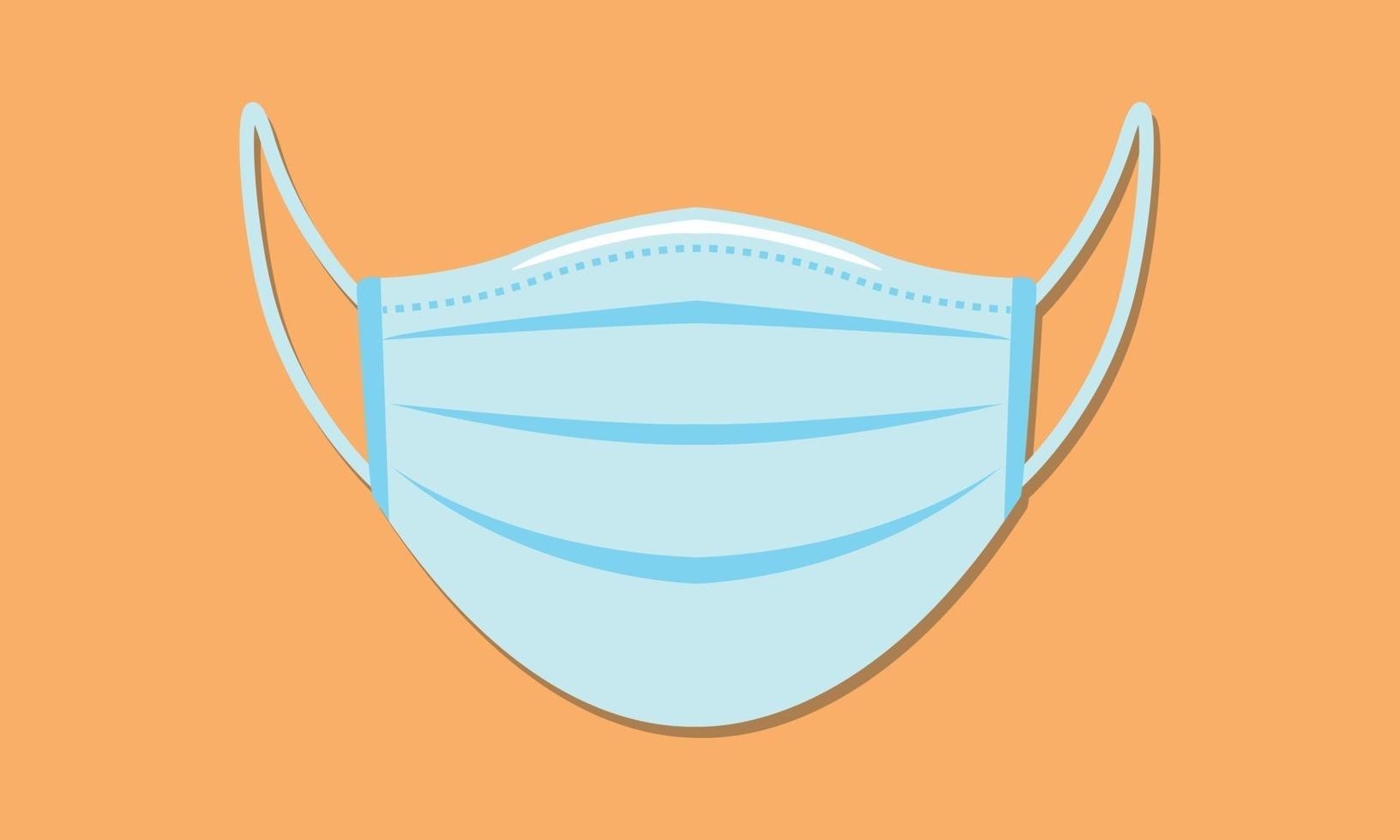 Medical face mask icon vector