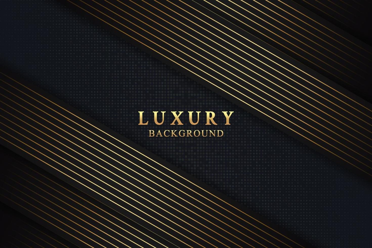 Abstract elegant luxury background concept with black and gold texture vector