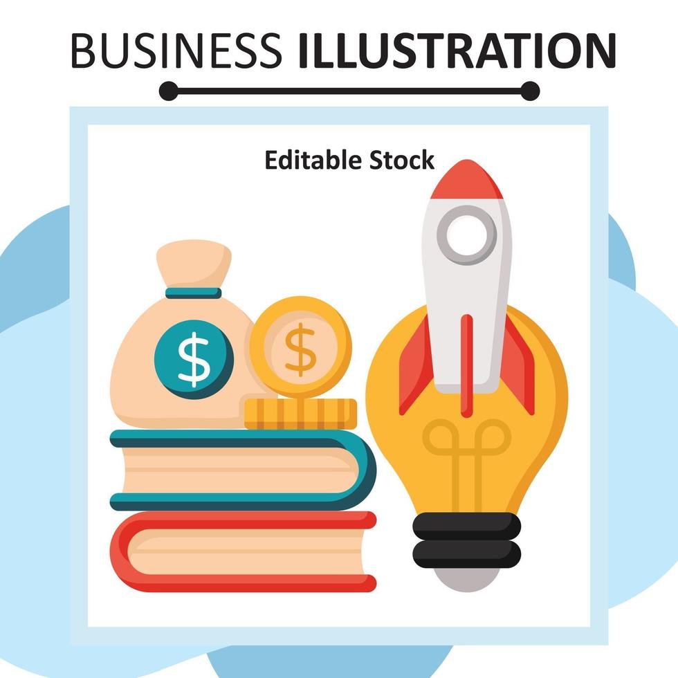 archivo de stock editable de ciencia de datos vector