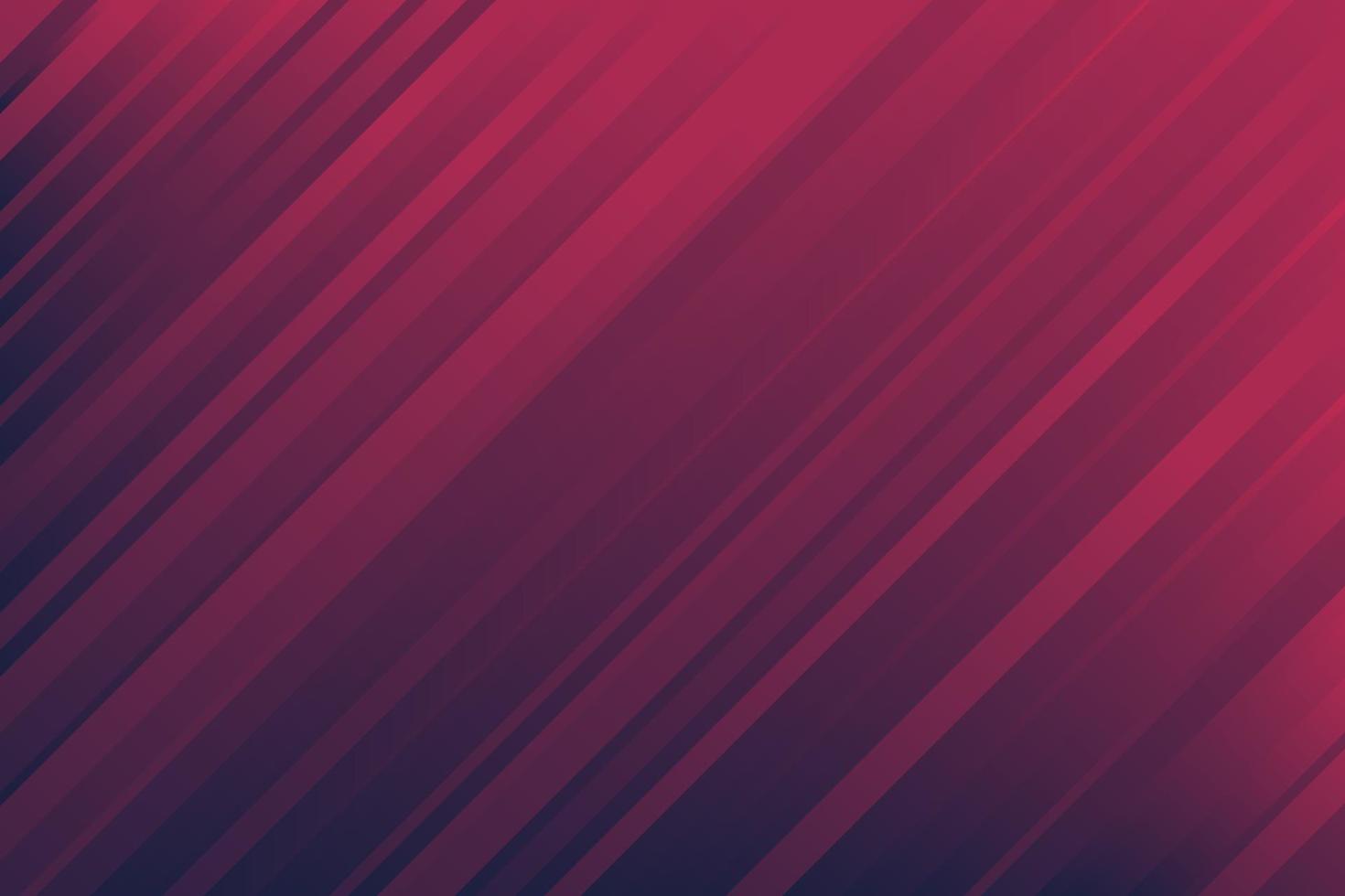 Luz de raya diagonal rosa roja futurista sobre fondo abstracto azul oscuro con espacio de copia. ideas de banner de tecnología moderna. ilustración vectorial vector