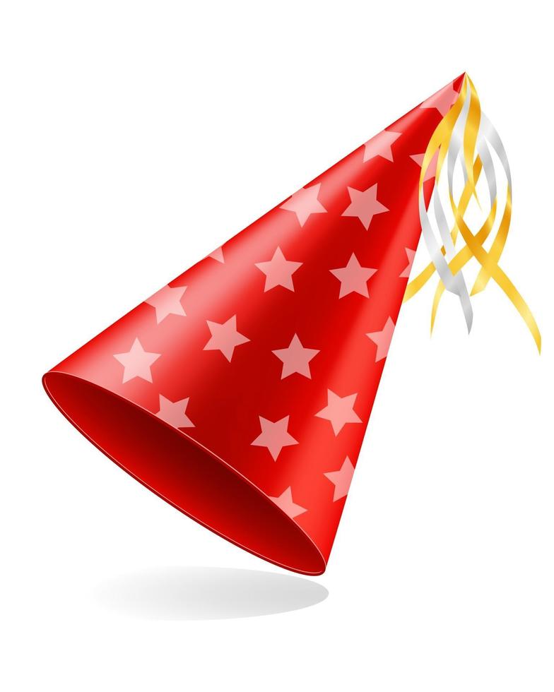 Ilustración de Sombrero Del Partido Rojo y más Vectores Libres de Derechos  de Cumpleaños - Cumpleaños, Sombrero, Gorro de fiesta - iStock