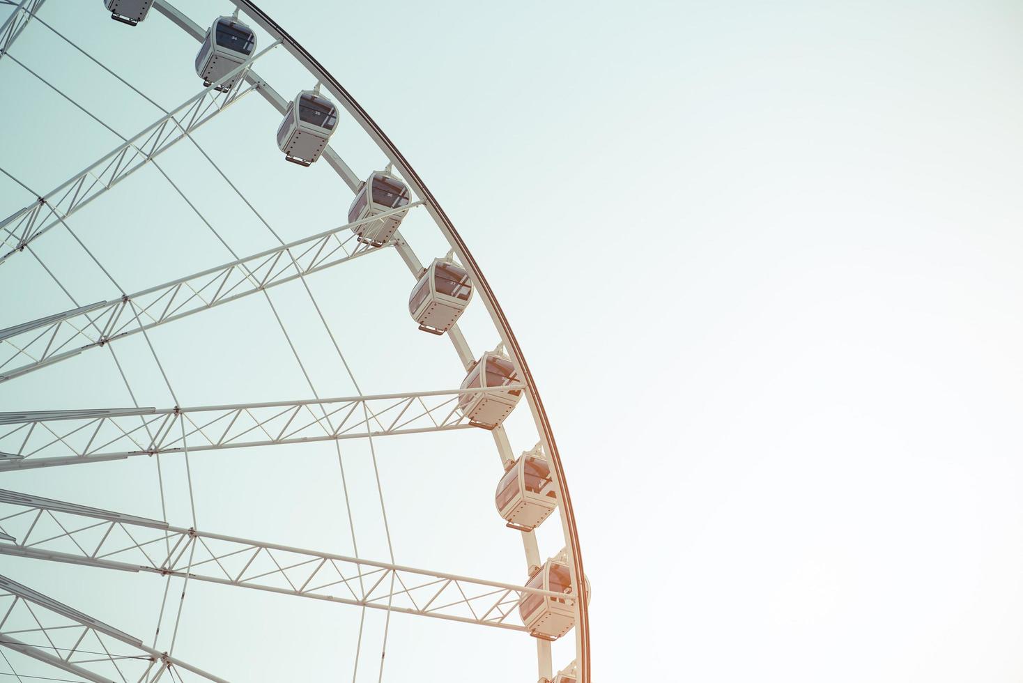Ferris wheel background photo