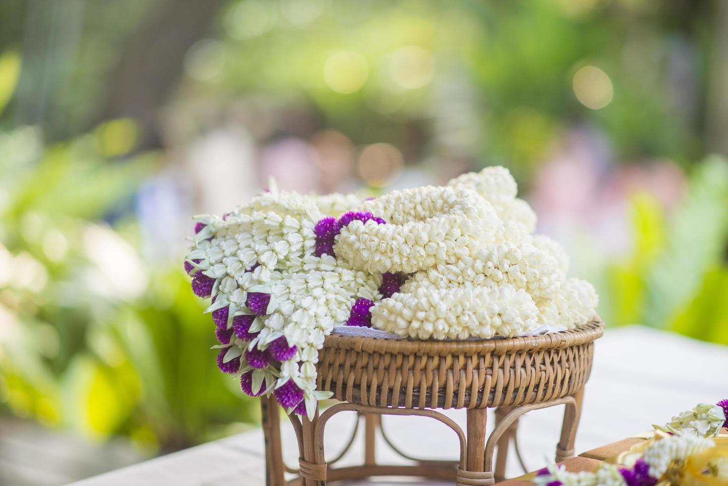Thai wedding decoration photo