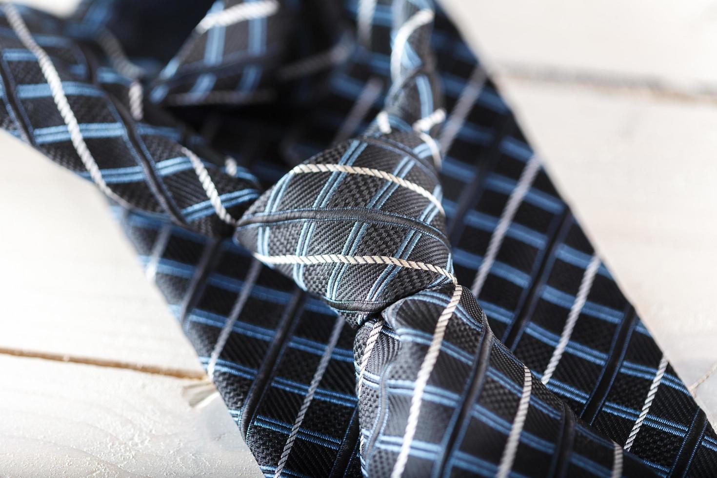 Blue stripped ties, modern wardrobe accessories 2601395 Stock Photo at ...