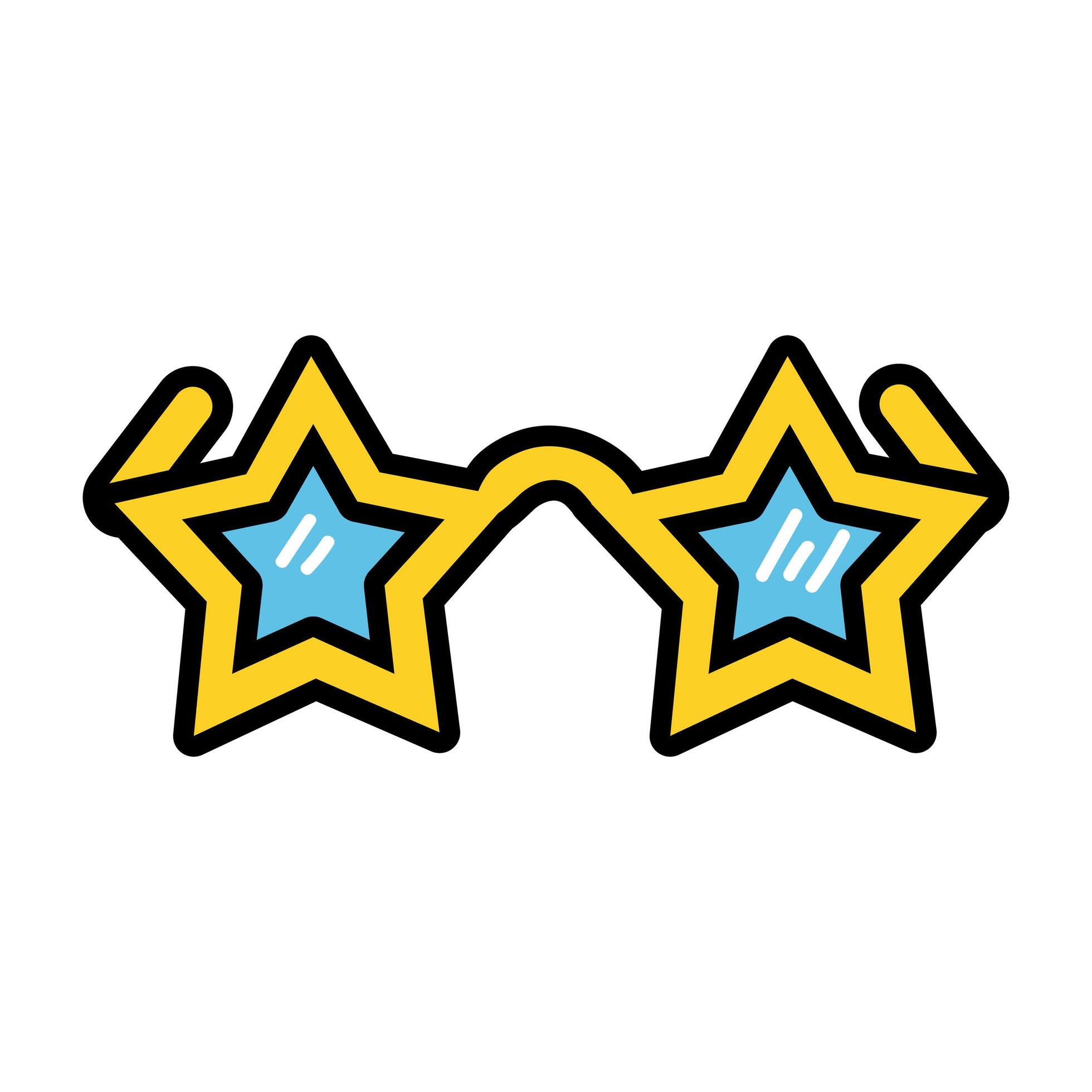 stars sunglasses pop art flat style 2602790 Vector Art at Vecteezy
