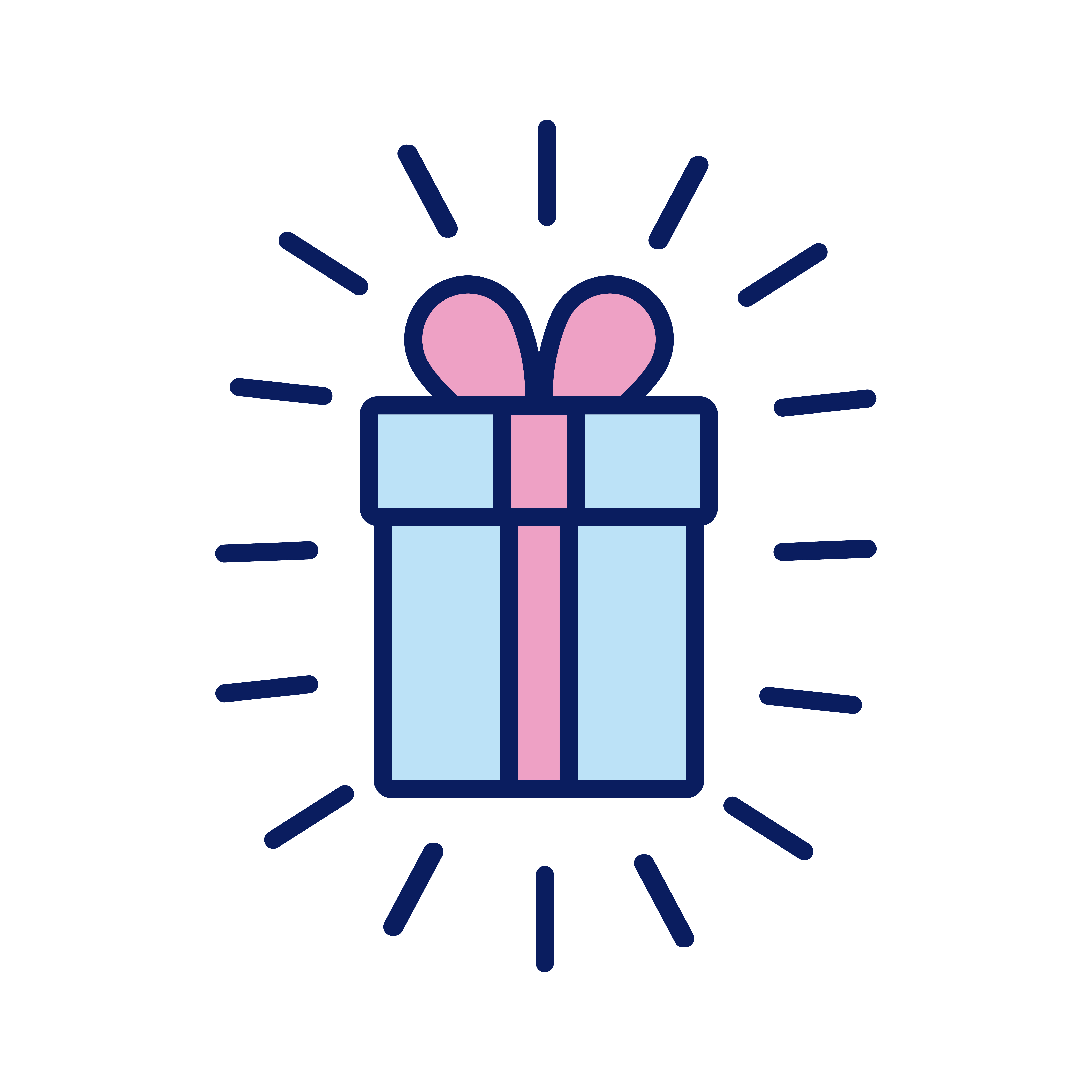 gift box present line and fill style 2603424 Vector Art at Vecteezy