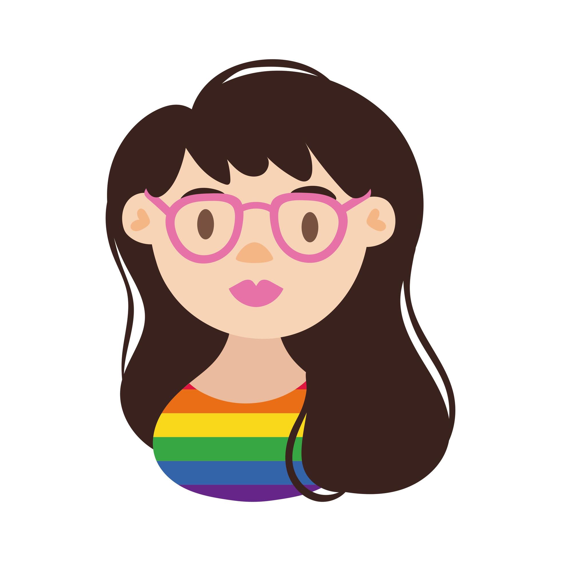 Pride LGBTQ character icon 2605696 Vector Art at Vecteezy 