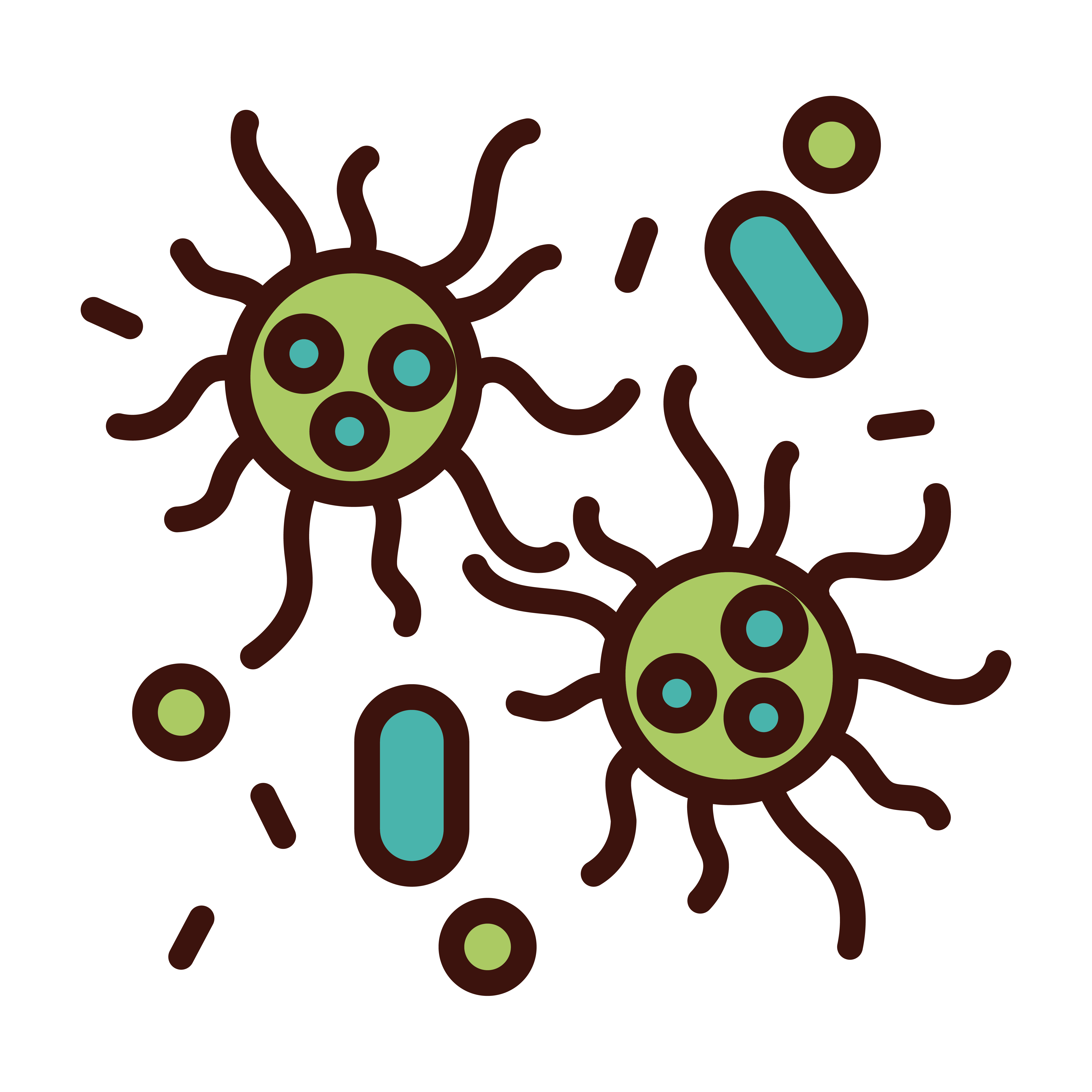 covid19 virus particles line and fill style 2605868 Vector Art at Vecteezy