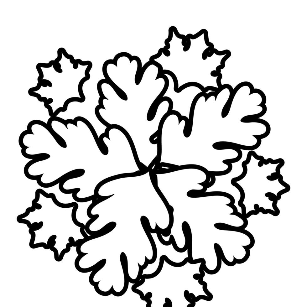 autumn season leaves vector