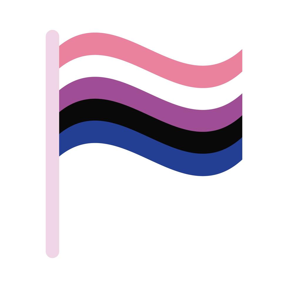 genderfluid pride flag 2606464 Vector Art at Vecteezy