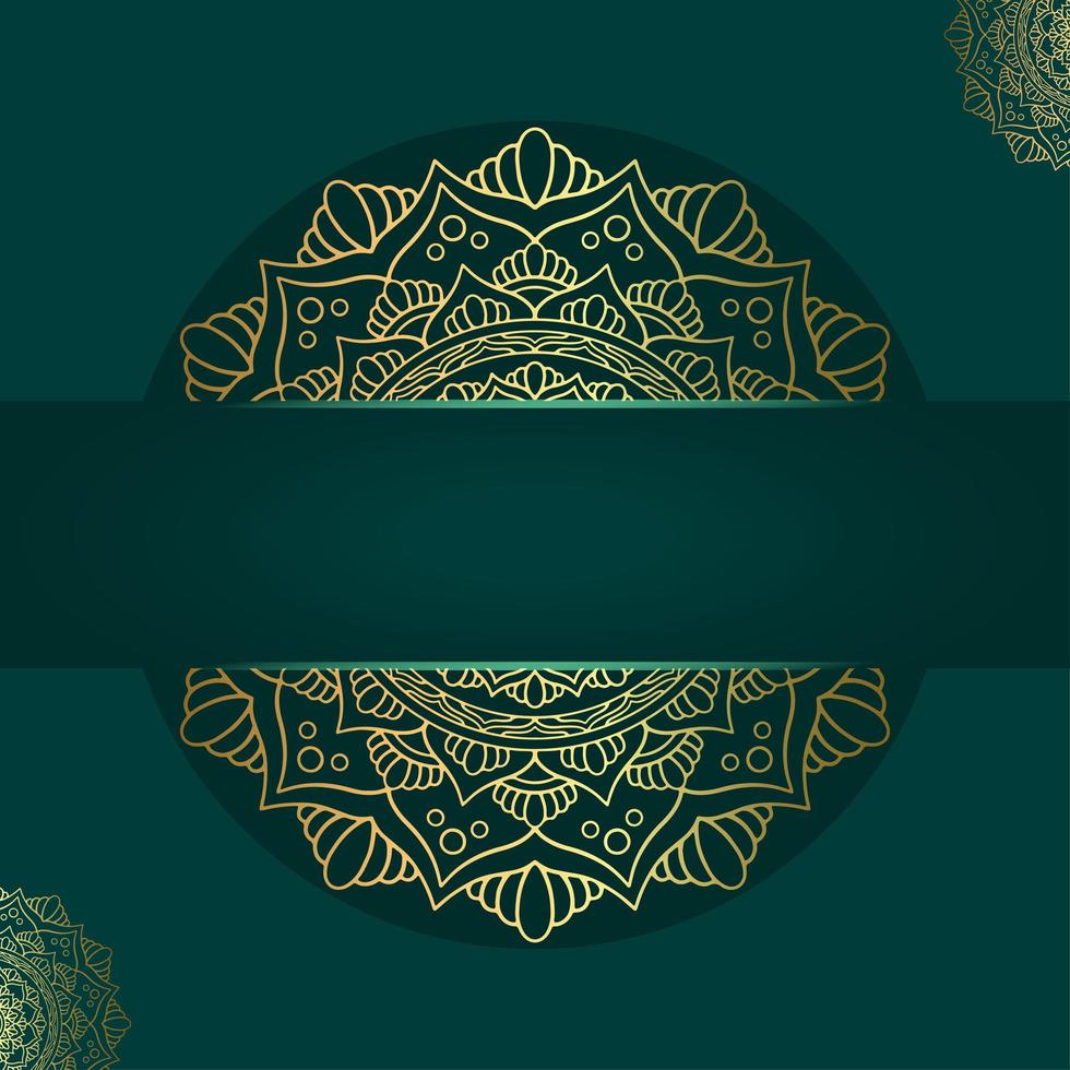Luxury ornamental mandala background with arabic islamic east pattern style vector