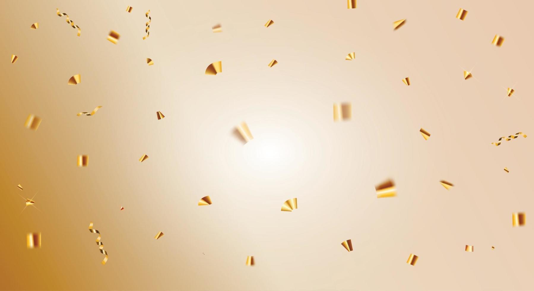 Confetti Background for Party, Holiday. Vector Illustration