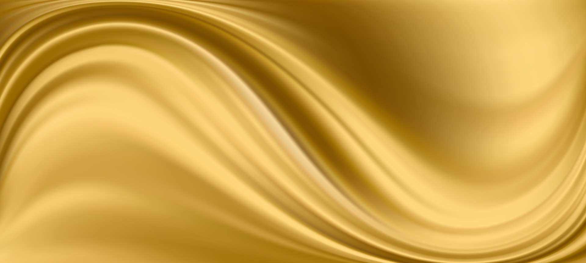 Gold silk satin fabric background. Vector Illustration. EPS10 2607631