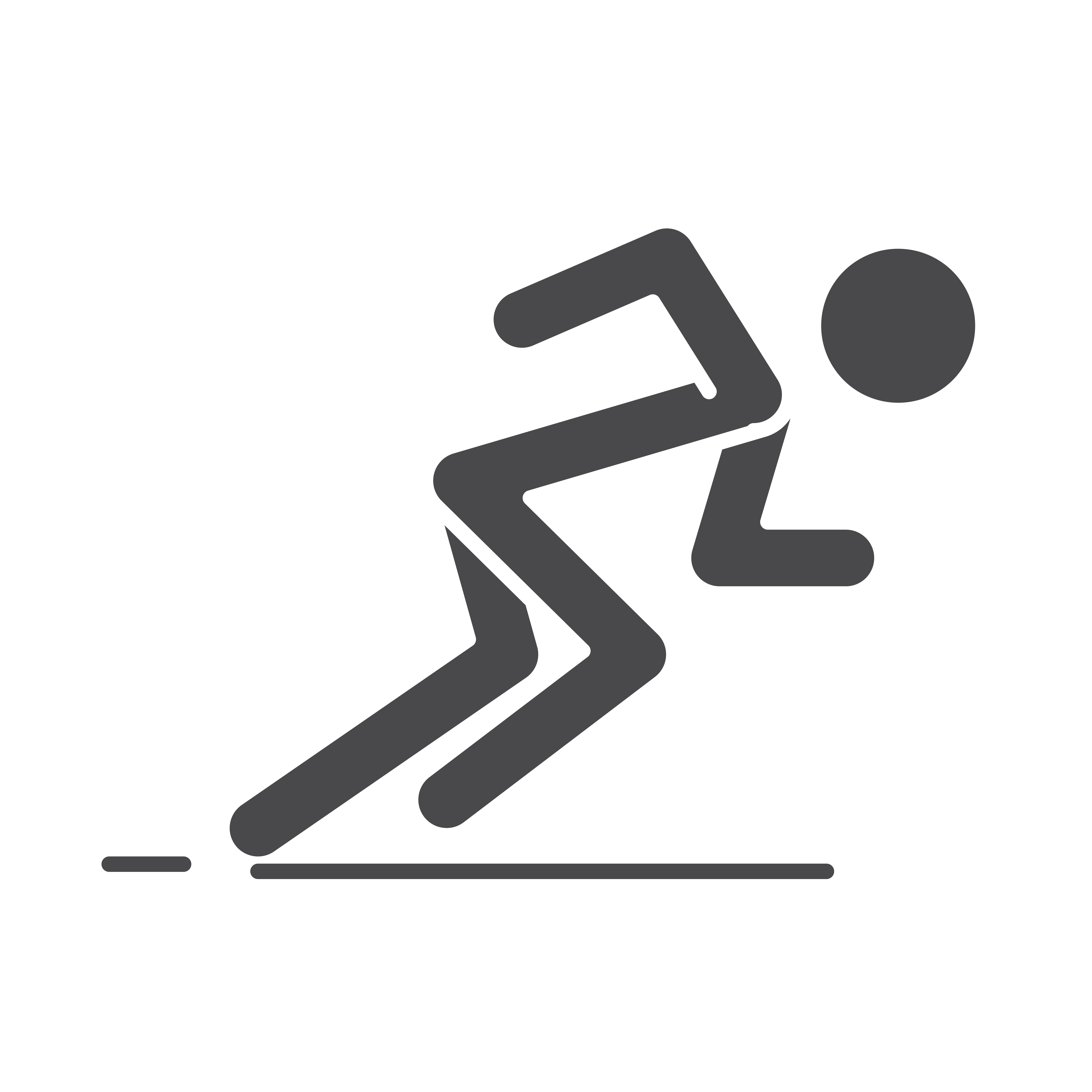 Speed running icon cartoon style Royalty Free Vector Image