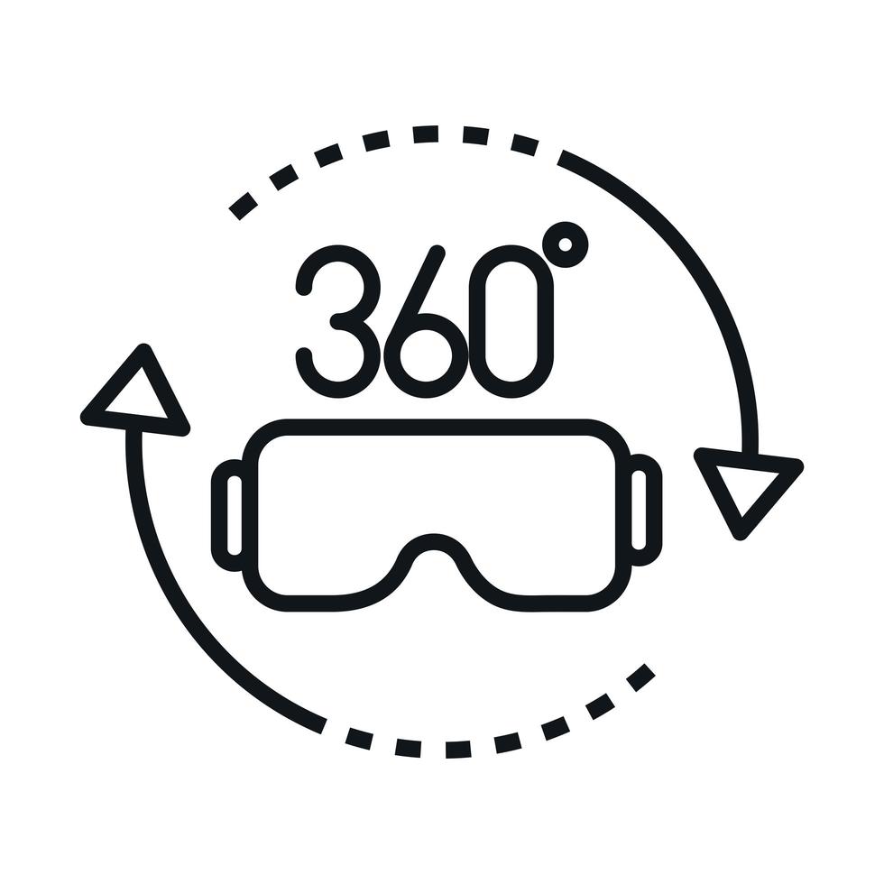 Vista Vacía a Través De Las Gafas De Realidad Aumentada Mostrar Conjunto De  Elementos De Interfaz Virtual Rim De Gafas Virtuales Ilustración del Vector  - Ilustración de objeto, hospital: 172929703