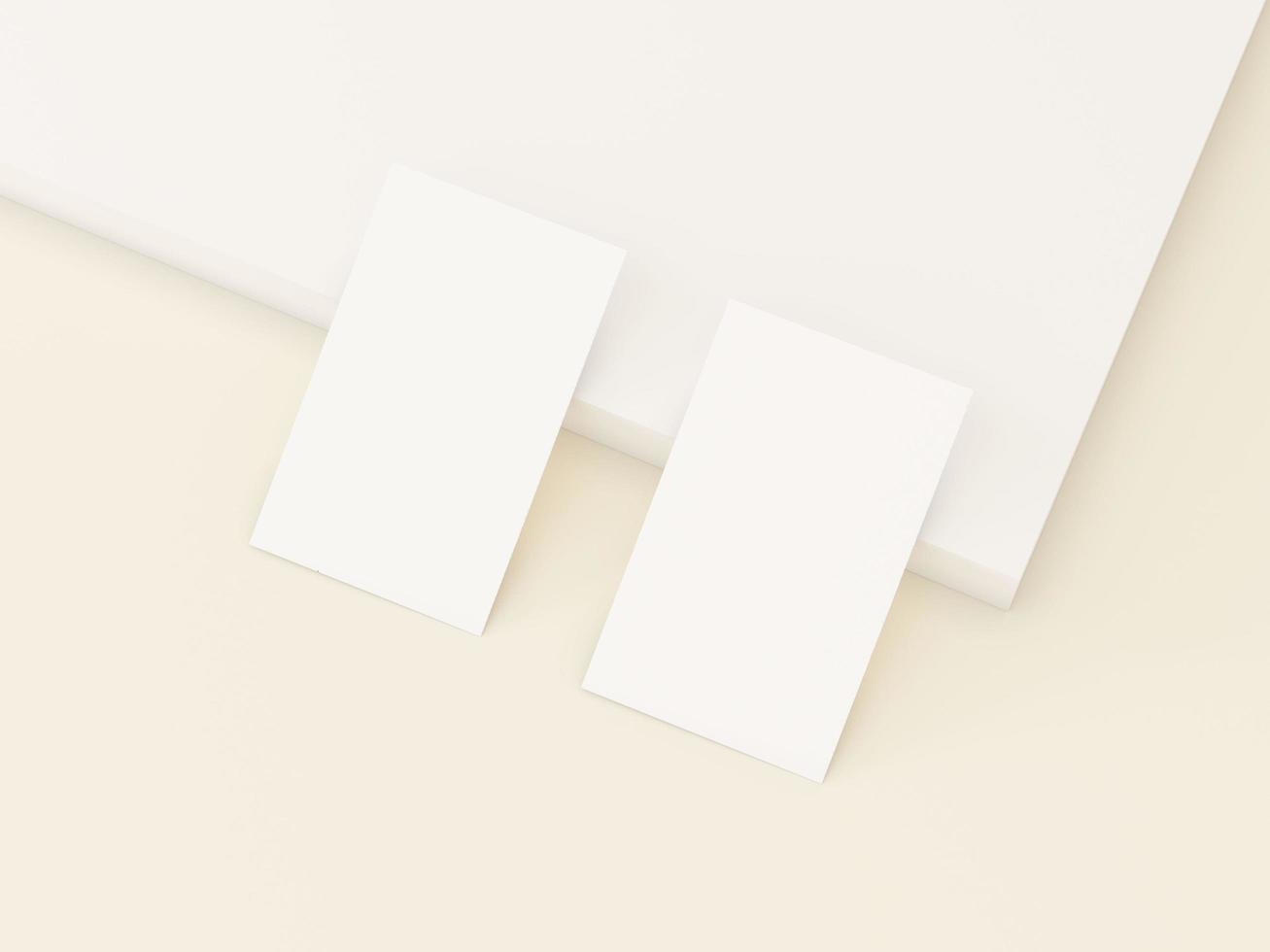Business Card Mockup photo