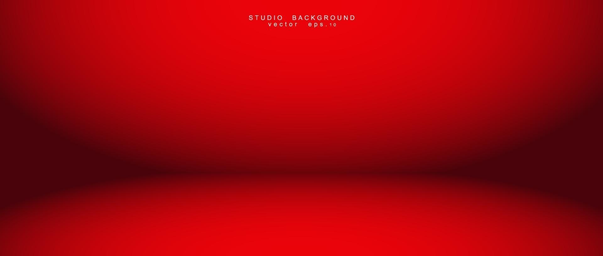 Fondo de sala de estudio de color rojo vacío vector