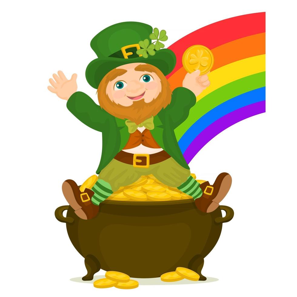 St. Patrick's Day symbols vector