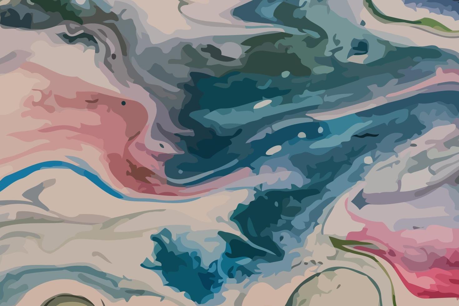 Abstract liquid background vector