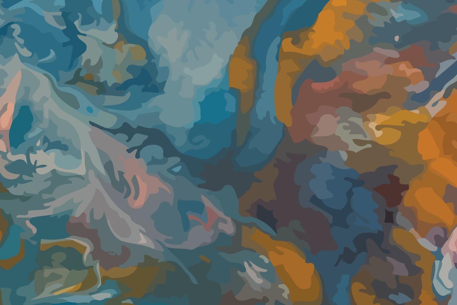 Abstract liquid background vector