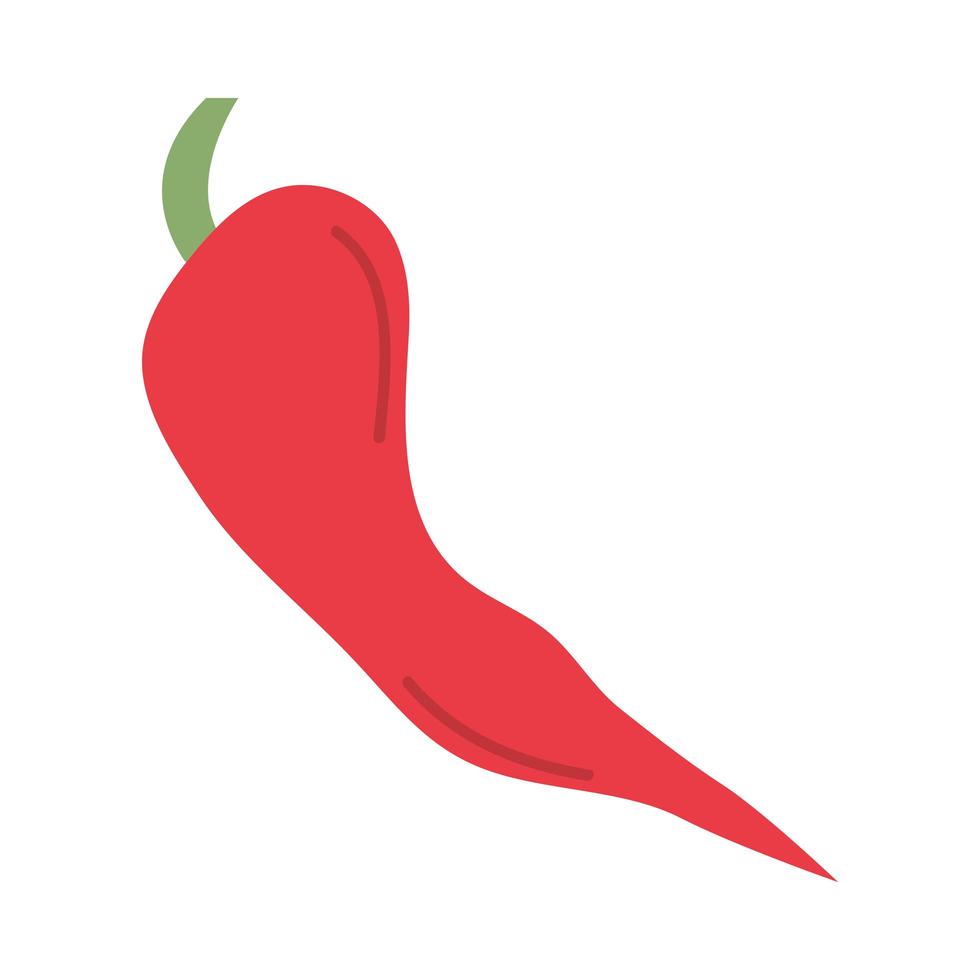 chilli vegetable icon vector design