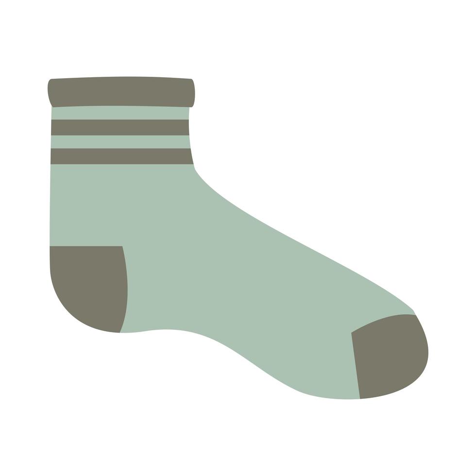 green sock icon vector design