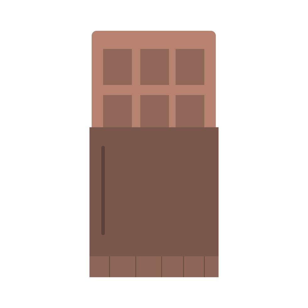 barra de chocolate, icono, vector, diseño vector