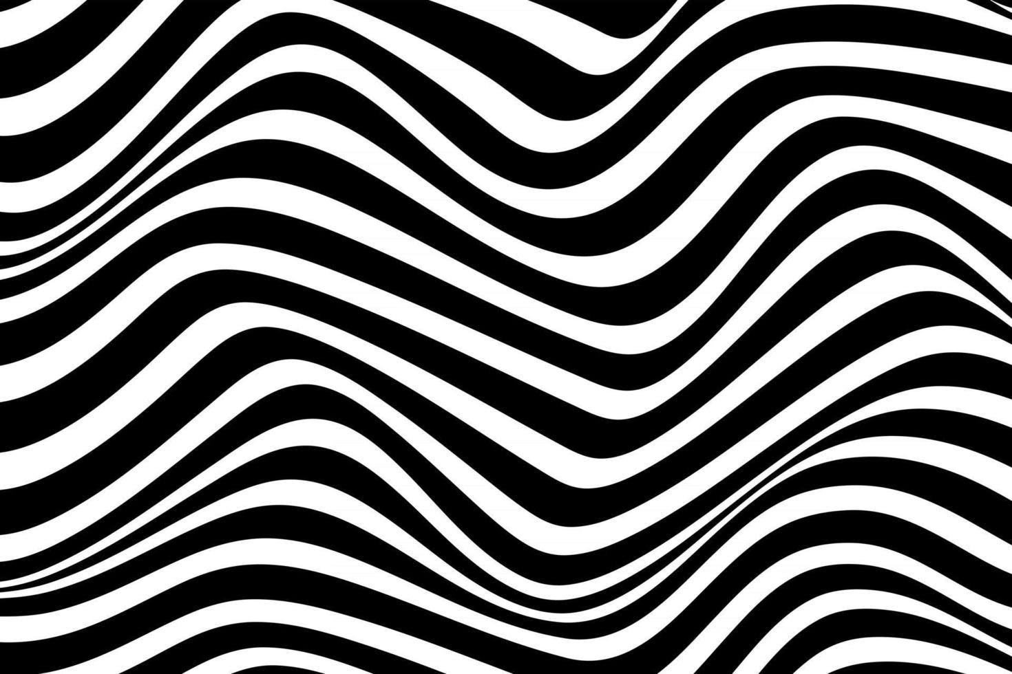 líneas en estilo moderno arte lineal patrón de impresión minimalista estilo geométrico ilustración vectorial en blanco y negro vector