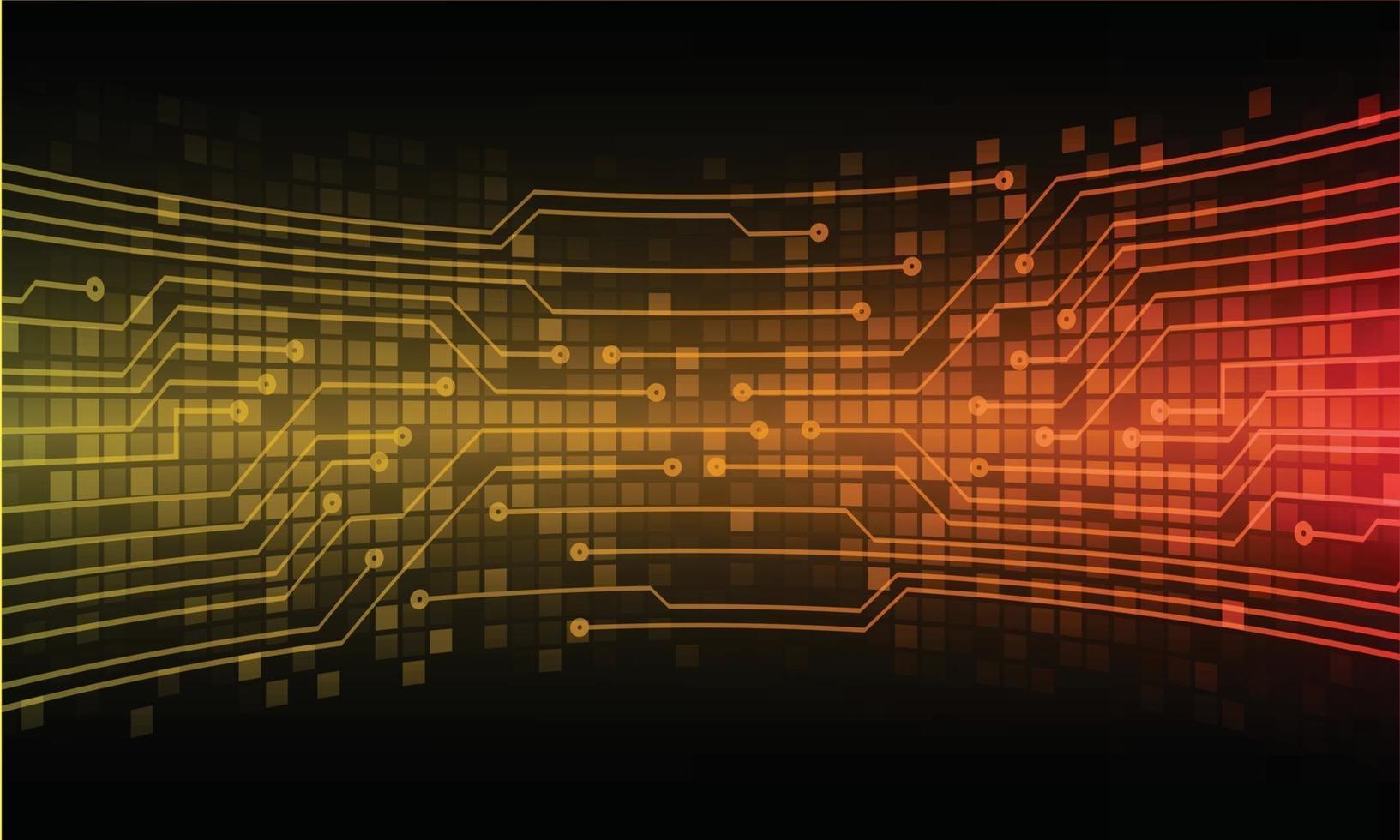 cyber circuit future technology concept background vector