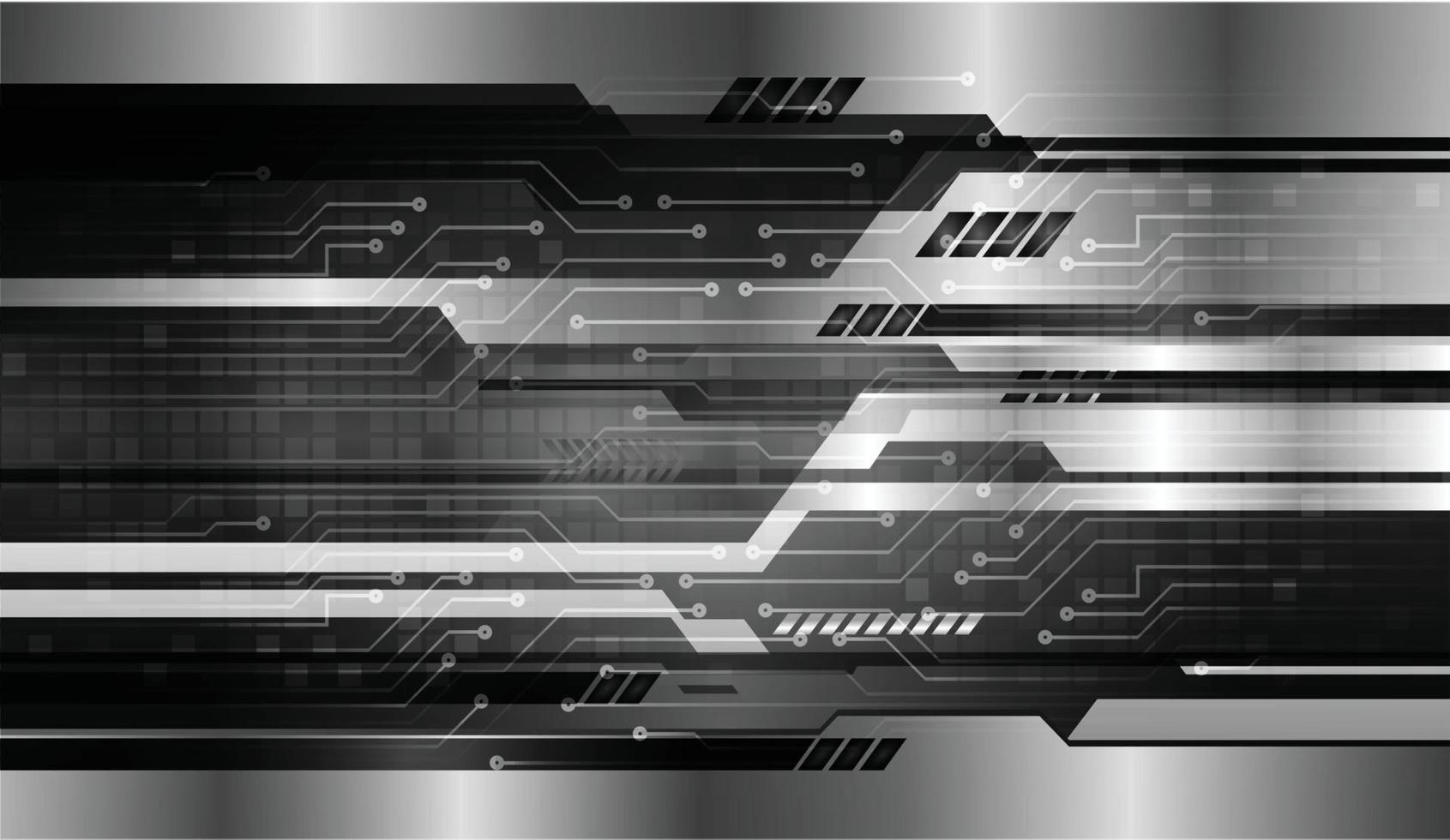 cyber circuit future technology concept background vector
