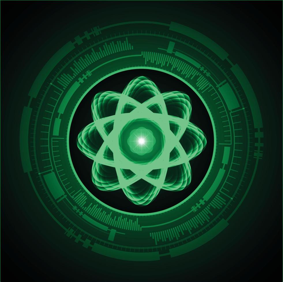 cyber circuit future technology concept background vector
