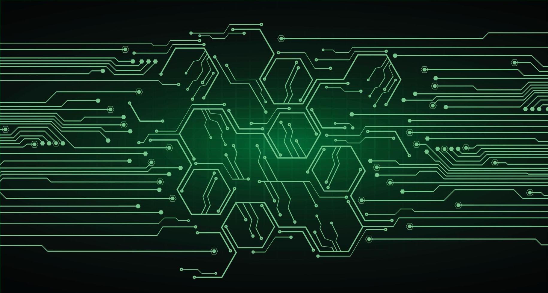 cyber circuit future technology concept background vector