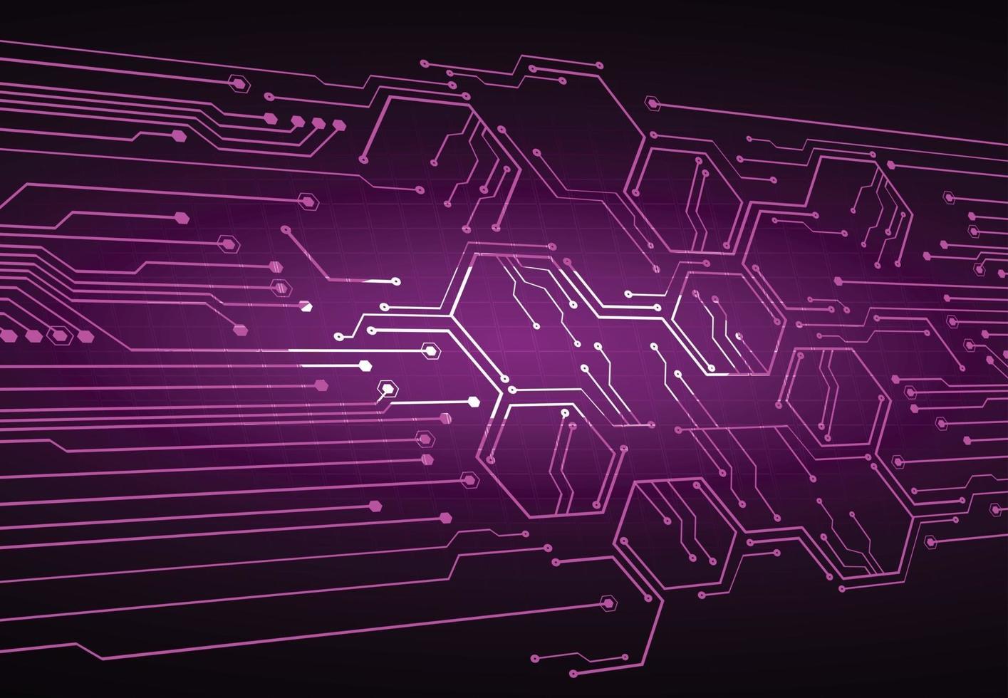 cyber circuit future technology concept background vector