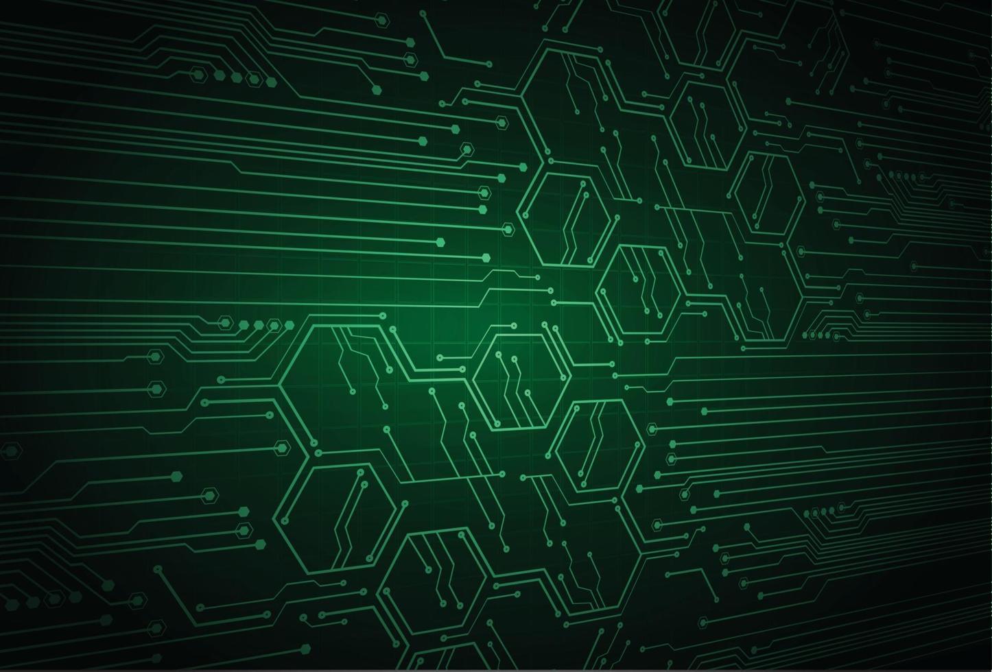 cyber circuit future technology concept background vector