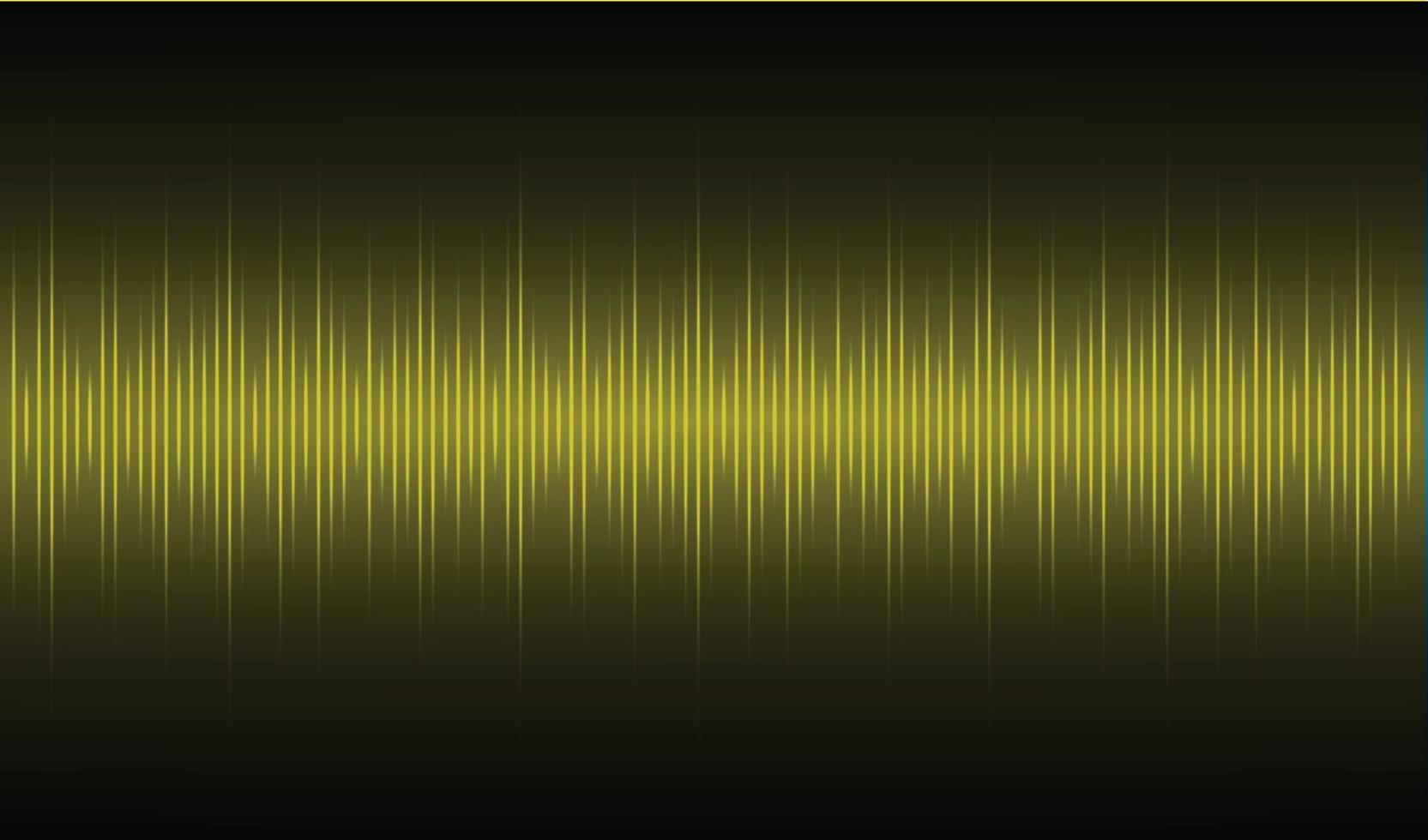Sound waves oscillating dark light vector
