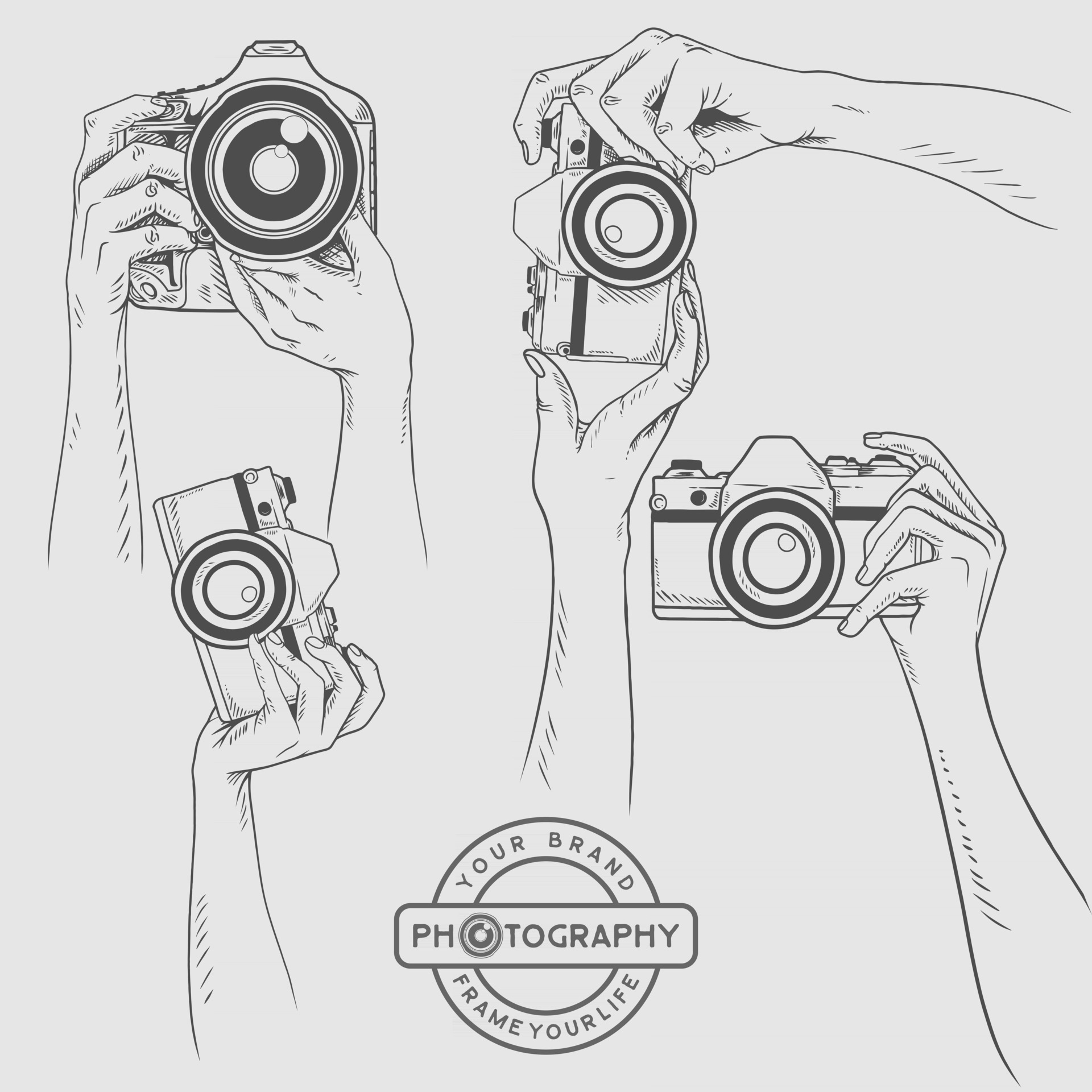 Camera sketch  Free SVG