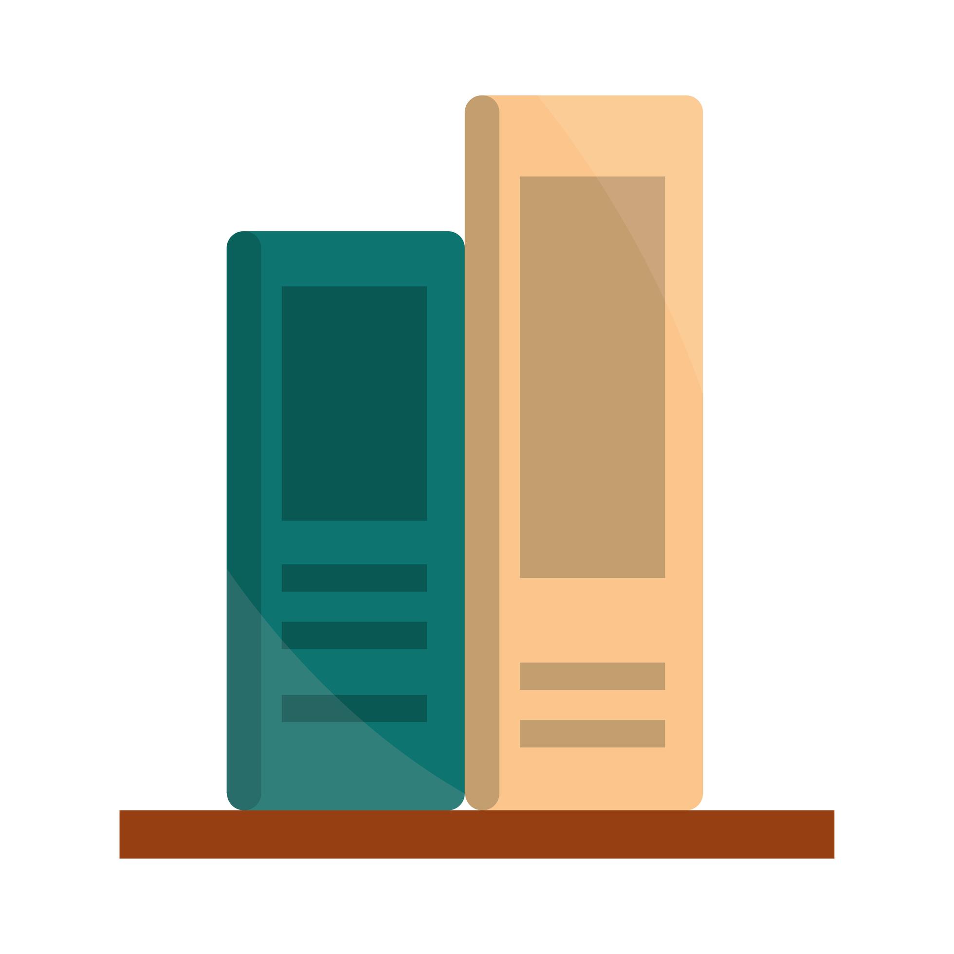 books on wooden shelf reading and learning 2621296 Vector Art at Vecteezy