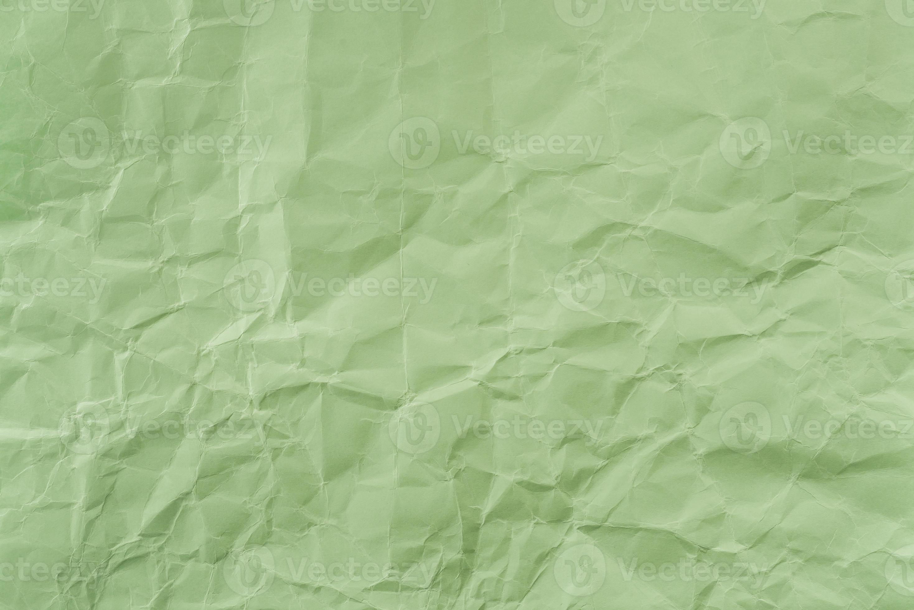 Crumpled Green paper with soft texture. Simple background. 2622424 Stock  Photo at Vecteezy